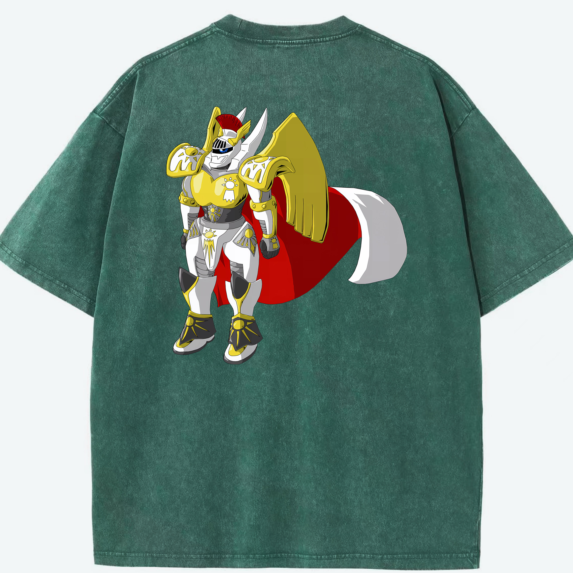 （画像用） Digimon デジタルモンスター/デジモン 綿100% ヴィンテージ風 半袖Tシャツ（背面プリント）
